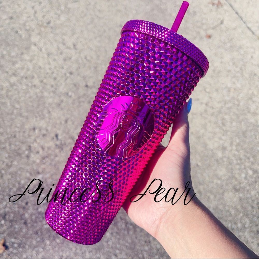 Starbucks 2022 Holiday Pink Cup Tumbler